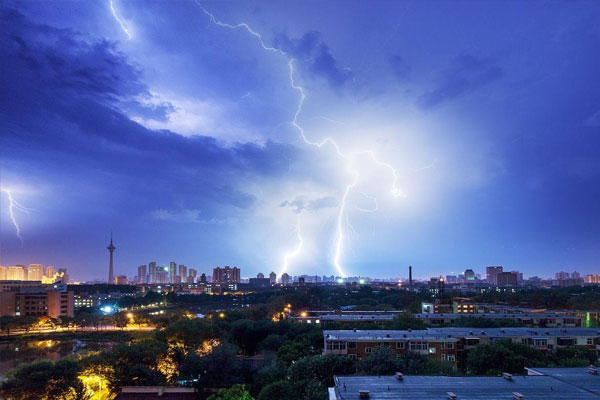 易受雷擊的地點